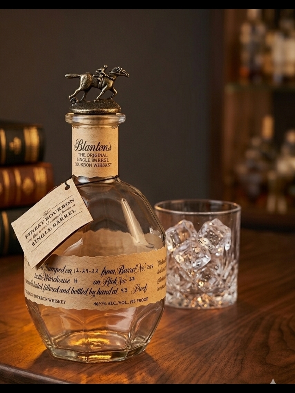 Blanton’s Bourbon bottle